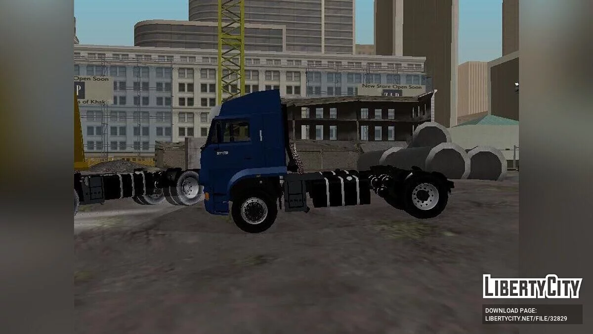 КамАЗ 5460M TAI версія 1.5 / GTA San Andreas
