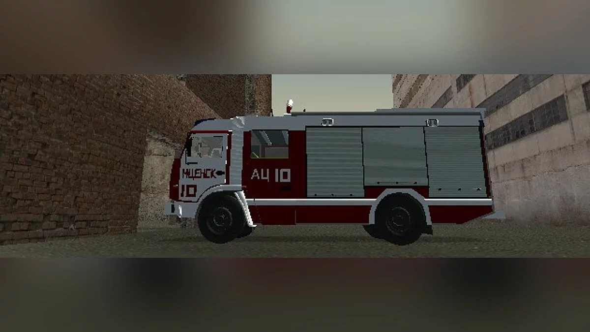 KamAZ 43523 Rosenbauer / GTA San Andreas