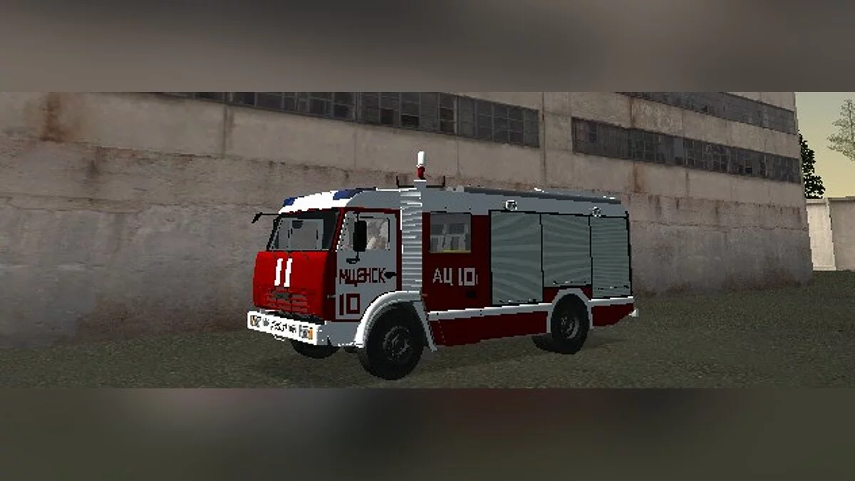 KamAZ 43523 Rosenbauer / GTA San Andreas
