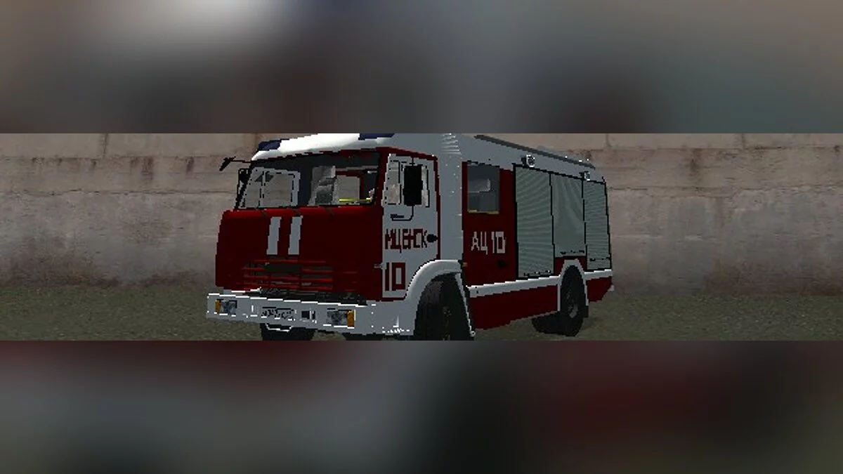 KamAZ 43523 Rosenbauer / GTA San Andreas