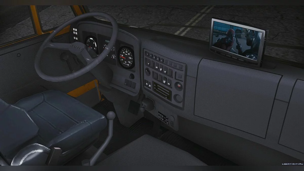 Kamaz 43118 avec remorque / GTA San Andreas