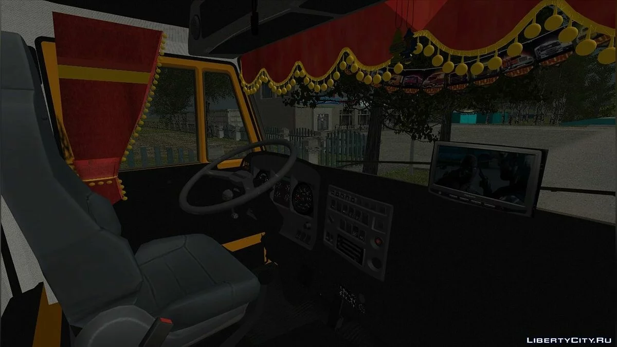 Kamaz 43118 avec remorque / GTA San Andreas