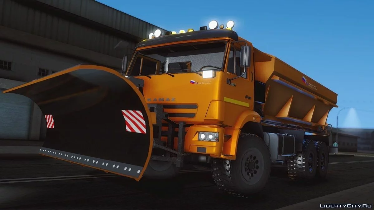 Kamaz 43118 Combined Road Machine / GTA San Andreas
