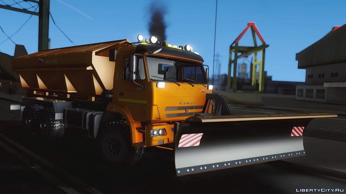 Kamaz 43118 Combined Road Machine / GTA San Andreas