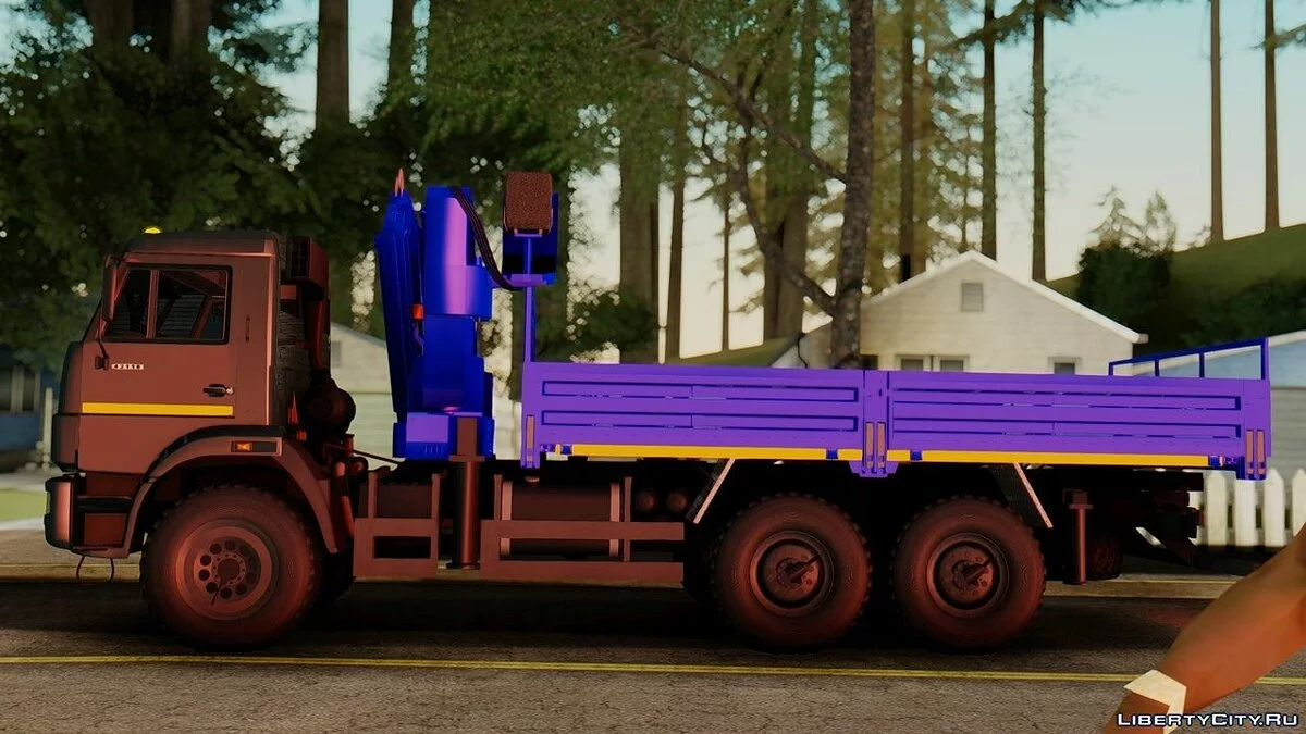 Камаз 43118-3049-46 / GTA San Andreas