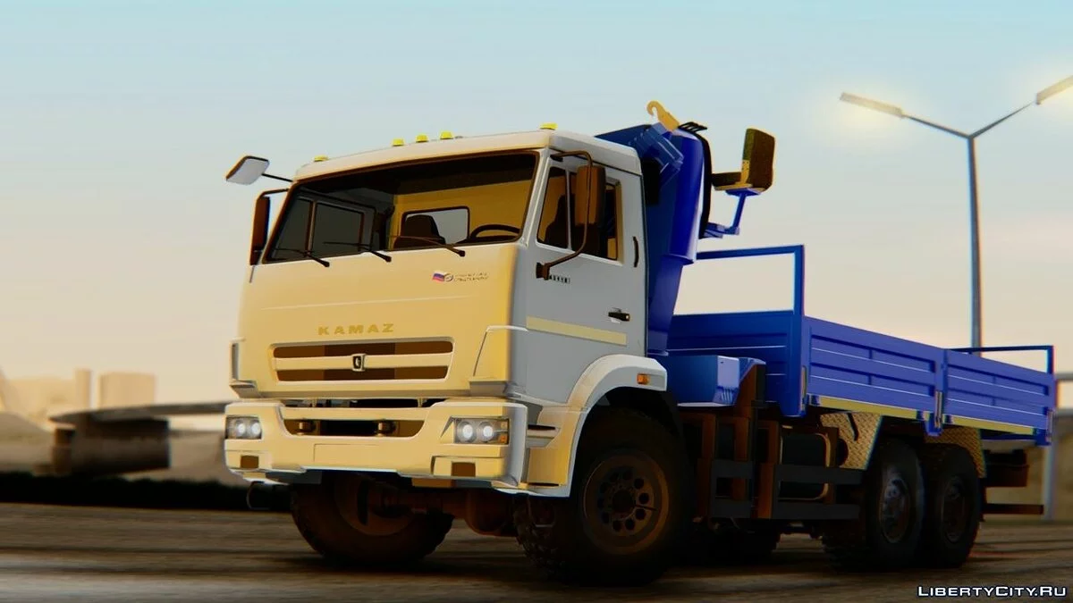 Камаз 43118-3049-46 / GTA San Andreas