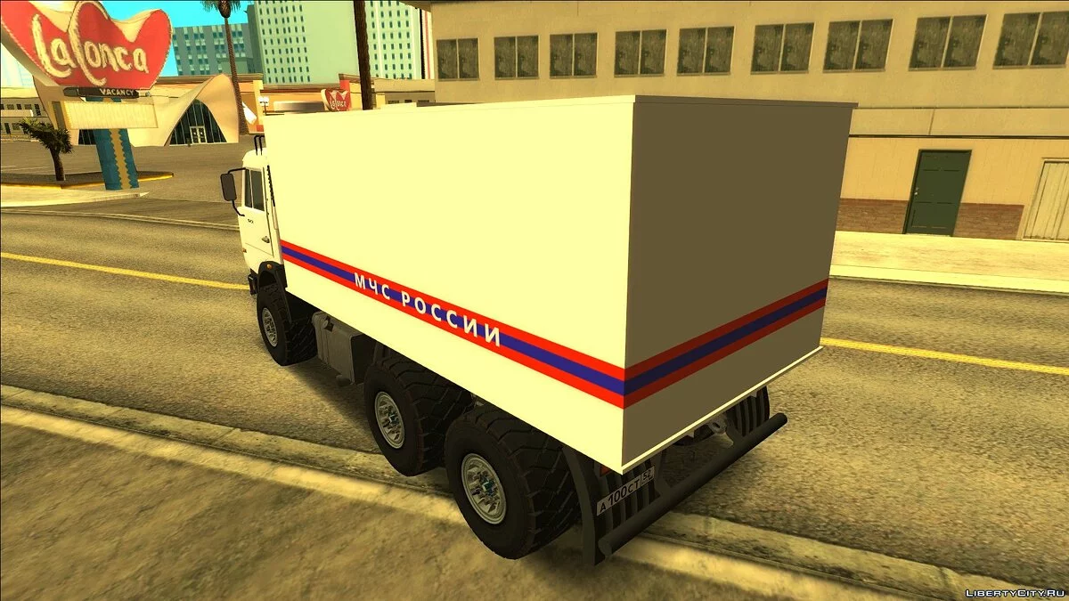KamAZ EMERCOM Russland (Humanitäre Hilfe) / GTA San Andreas