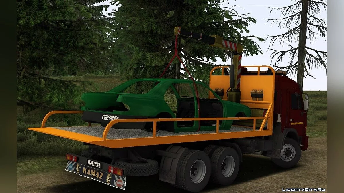KAMAZ Evakuator / GTA San Andreas