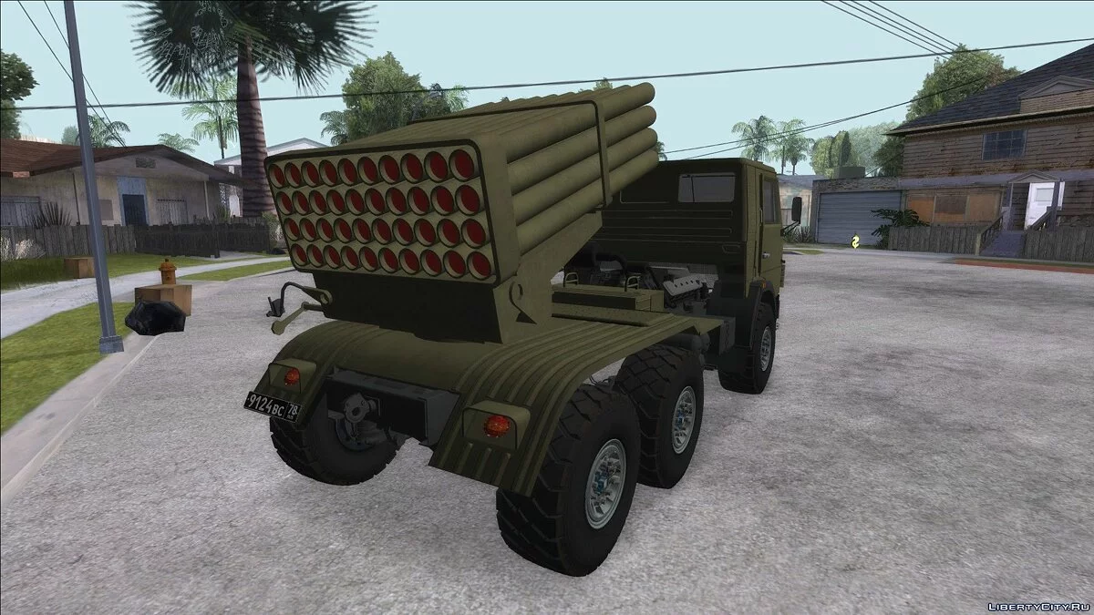 KamAZ-5410 BM-21 Grad / جي تي إيه سان أندرياس
