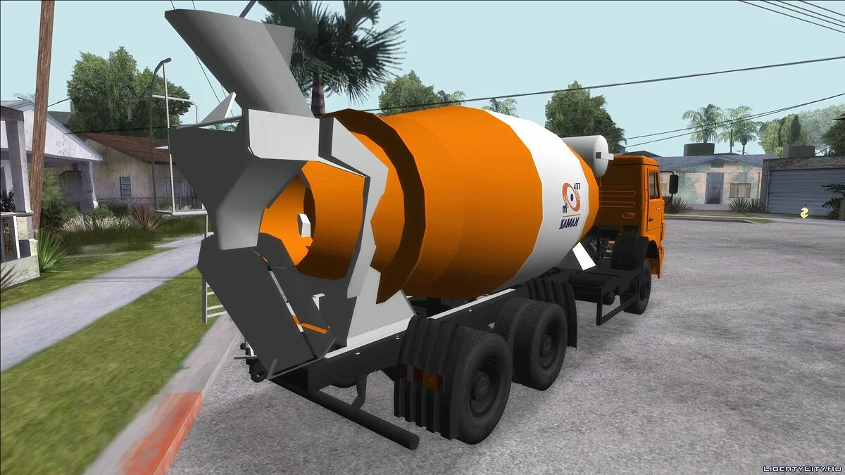 KamAZ 6520 Zementlaster / GTA San Andreas