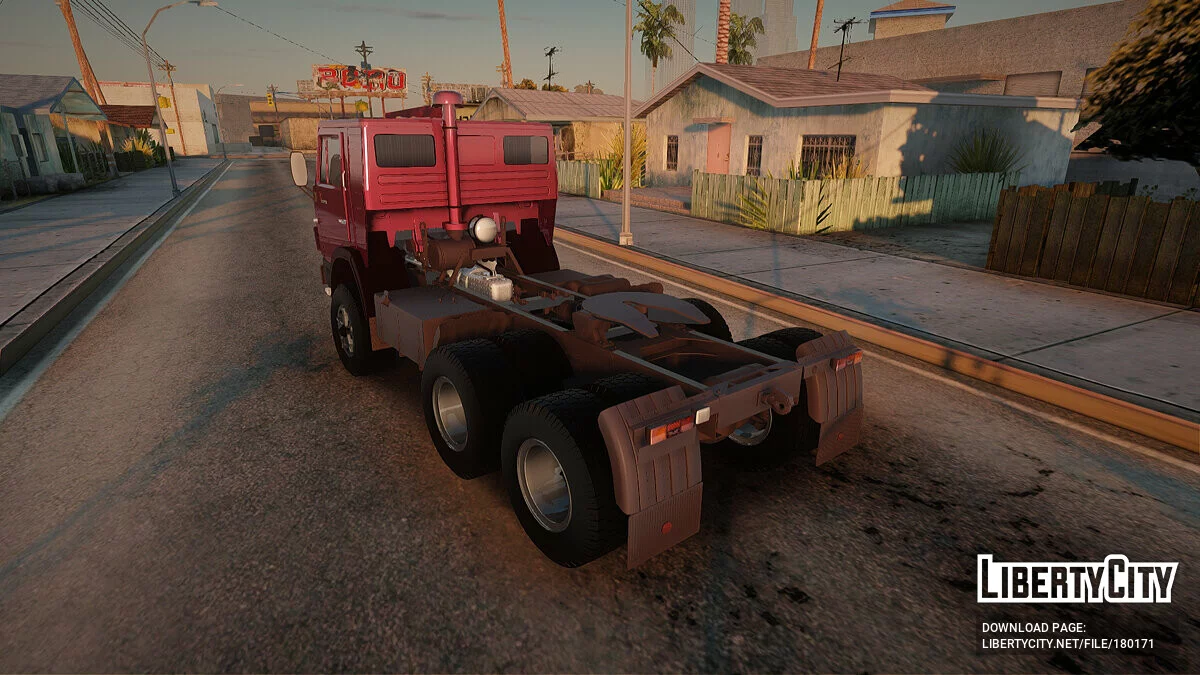 КАМАЗ 5410 Сідловий тягач / GTA San Andreas