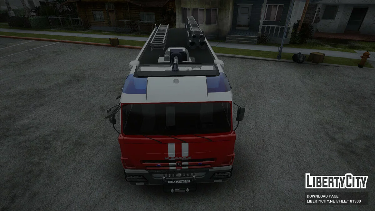 Пожежна машина КАМАЗ Арзамас / GTA San Andreas