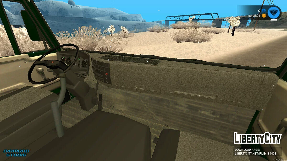 KAMAZ 43118 + CCD / GTA San Andreas