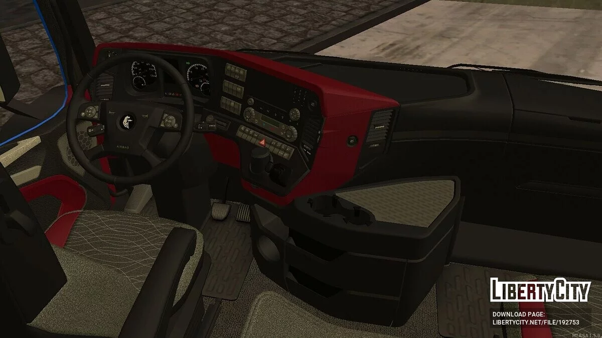 KAMAZ 54901 + CCD / GTA San Andreas