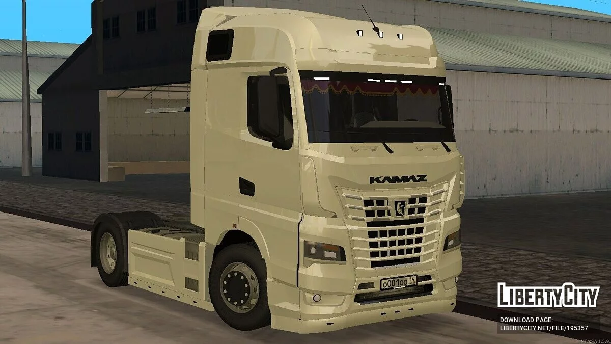 KAMAZ-54901 + CCD / GTA San Andreas
