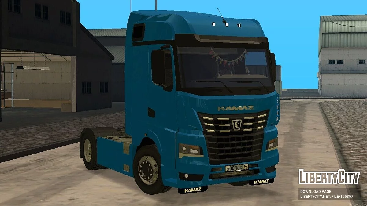KAMAZ-54901 + CCD / GTA San Andreas