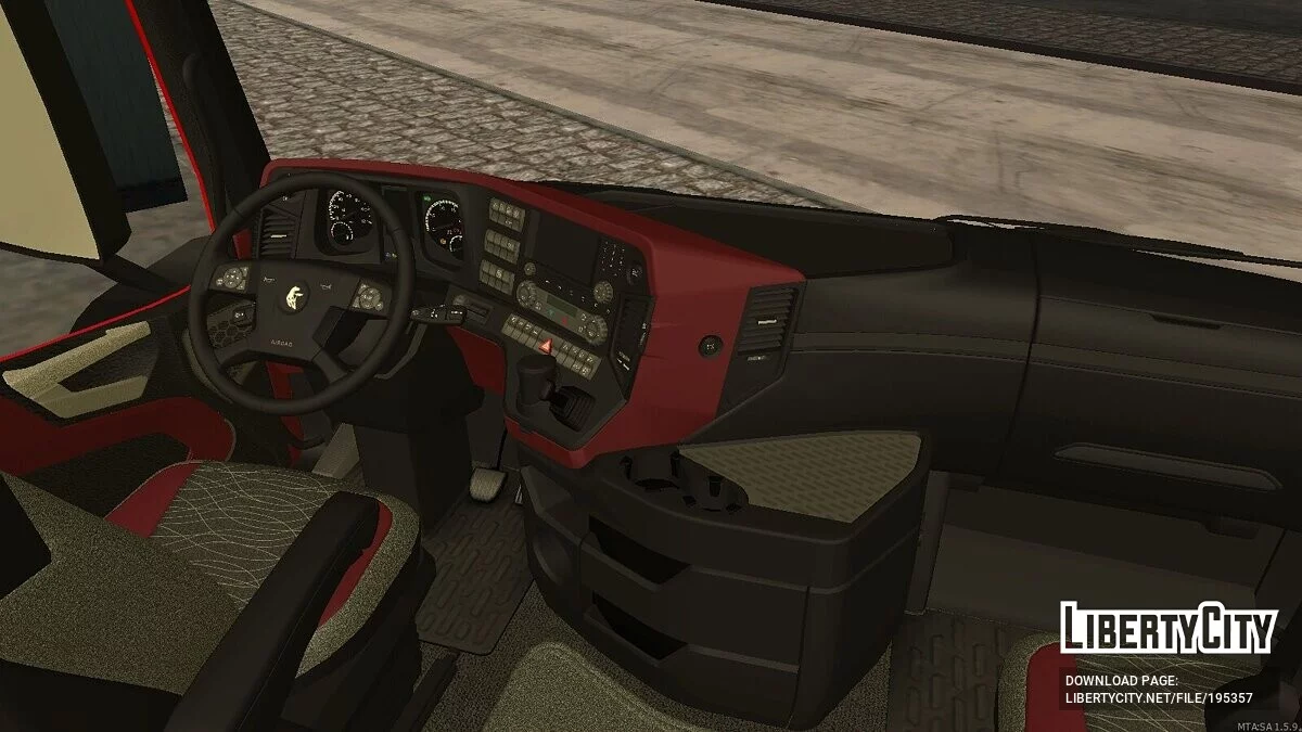 KAMAZ-54901 + CCD / GTA San Andreas