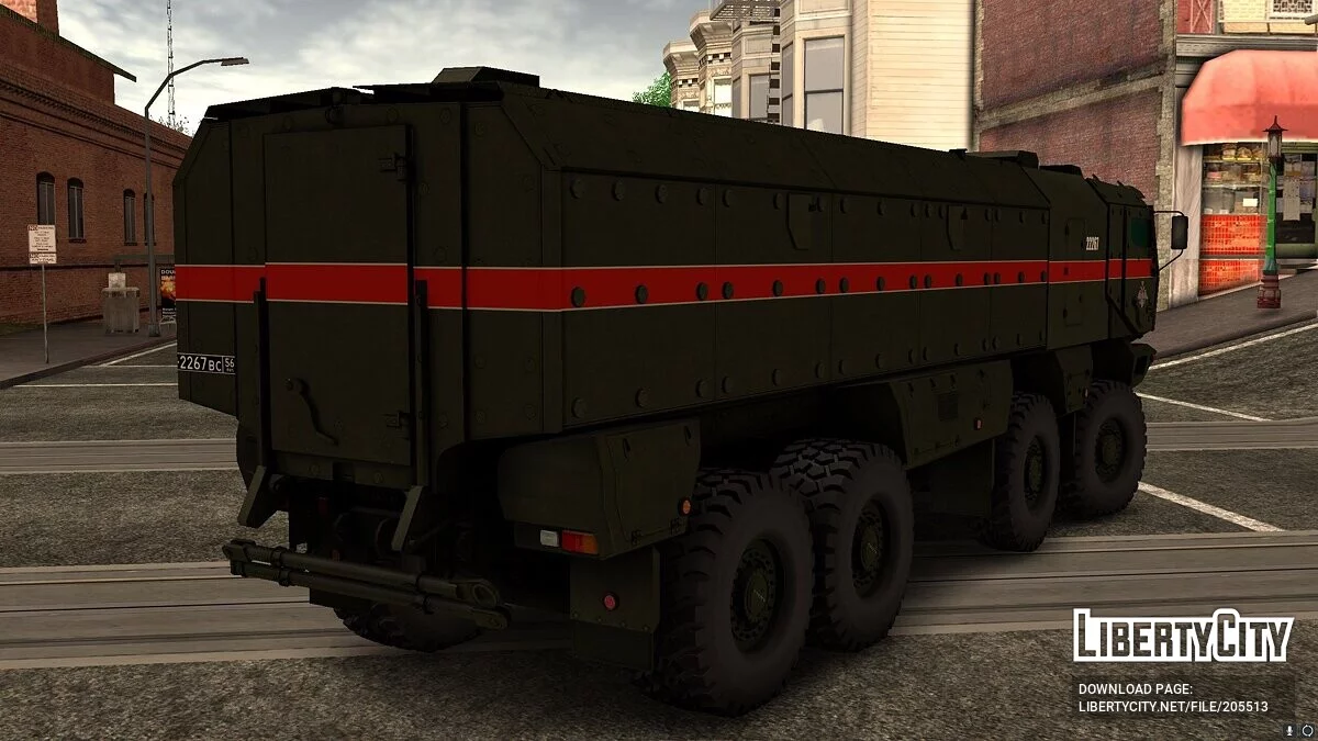 КамАЗ-63988 8x8 Тайфун 2018 Военная Полиция / GTA San Andreas