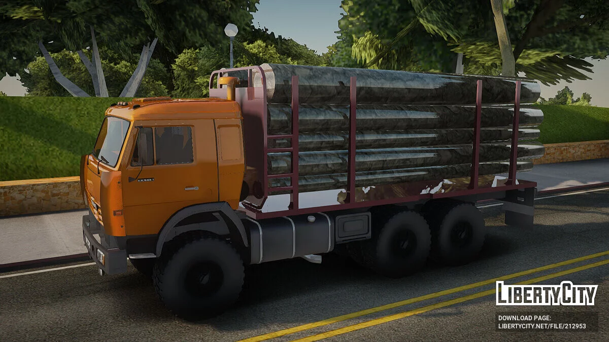 Камаз 54115 Лісовоз / GTA San Andreas