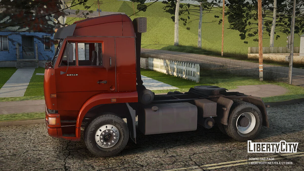Caminhão KamAZ 5460 / GTA San Andreas