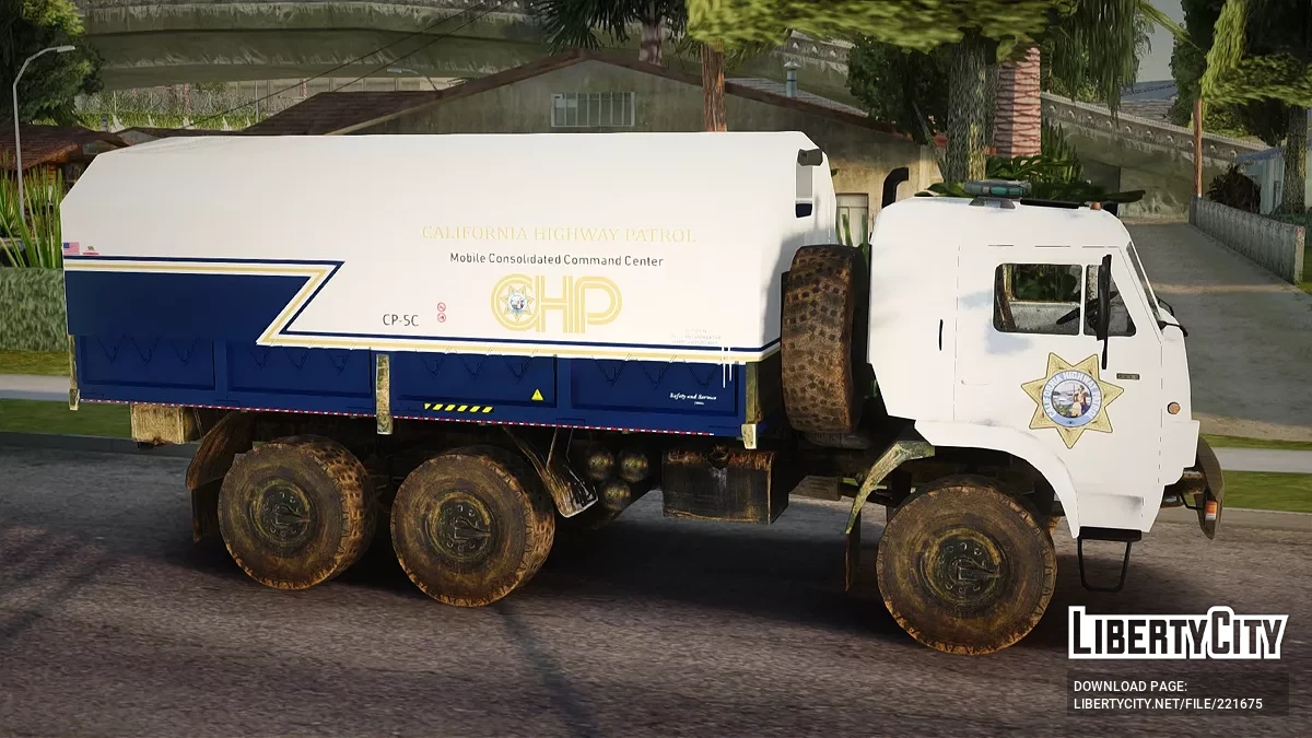 КамАЗ California Highway Patrol / GTA San Andreas