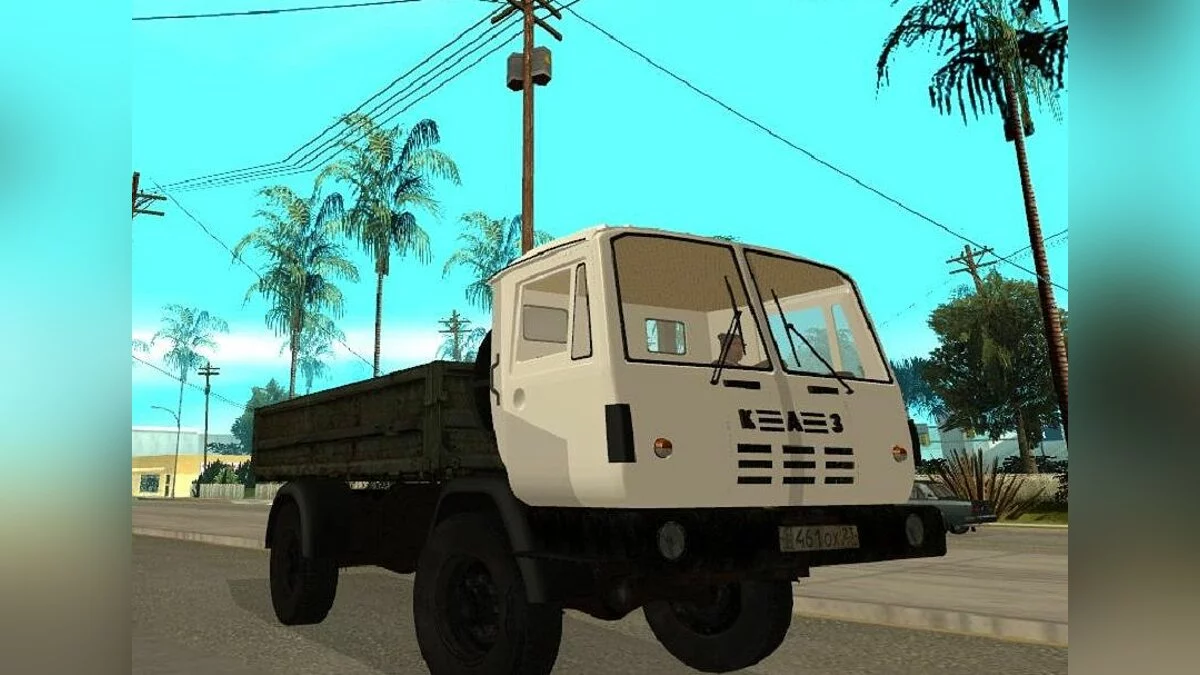 KAZ 4540 Dump truck / GTA San Andreas