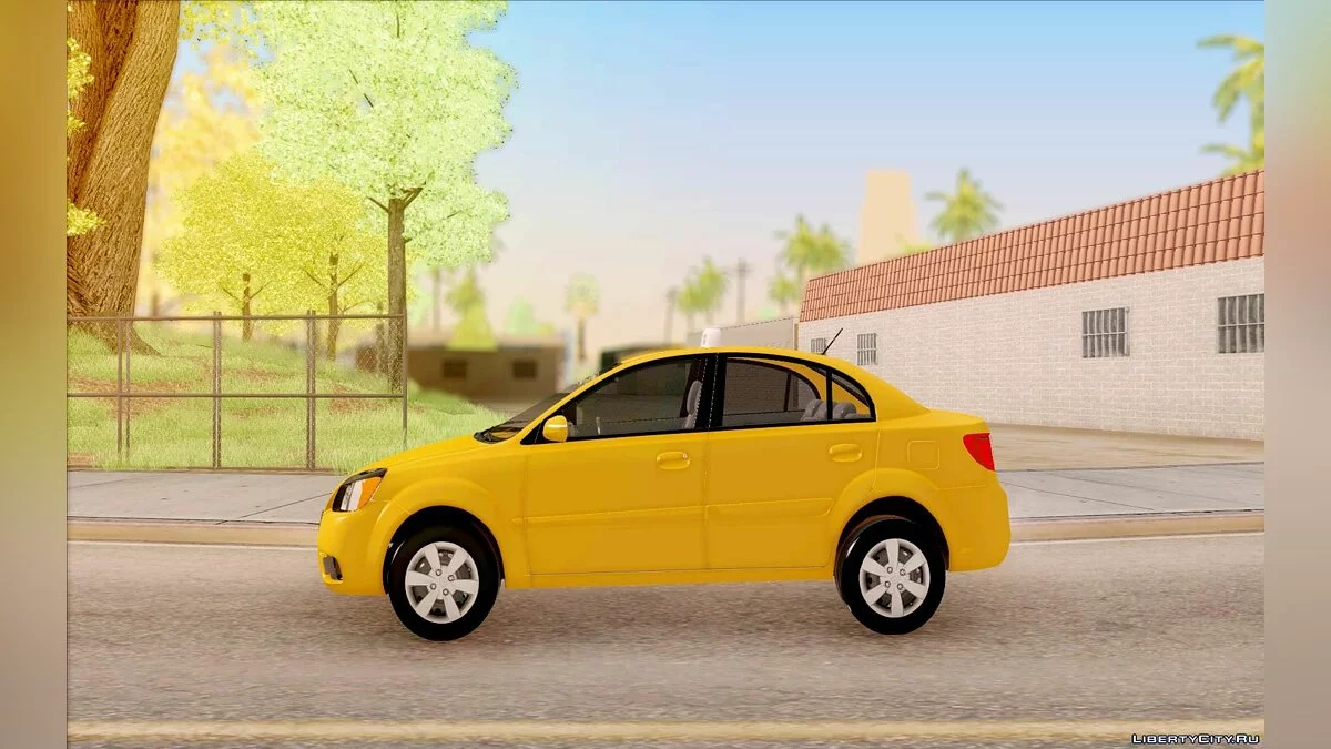 Kia Rio Taxi / GTA San Andreas