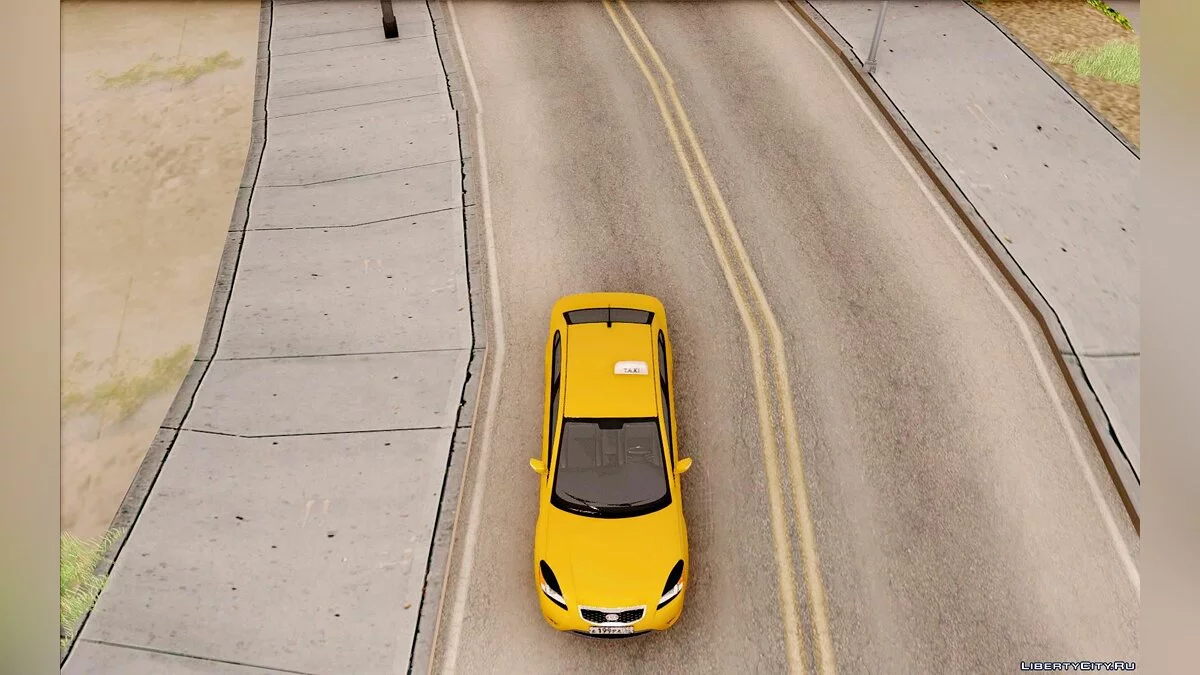 Kia Rio Taxi / GTA San Andreas