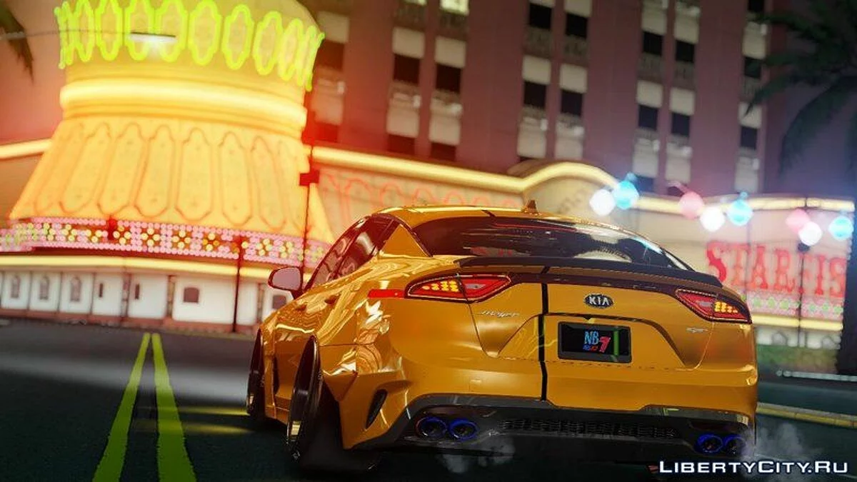 Kia Stinger GT Kit Carrosserie Large 2018 / GTA San Andreas