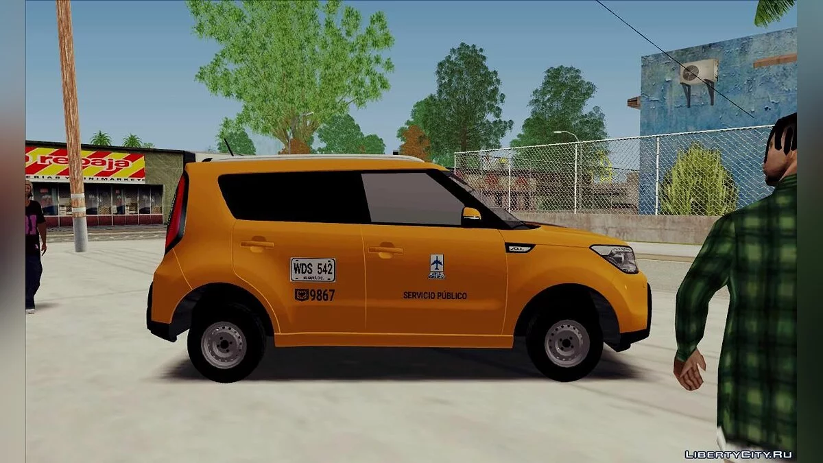 Kia Soul 2015 Colombian Taxi / GTA San Andreas