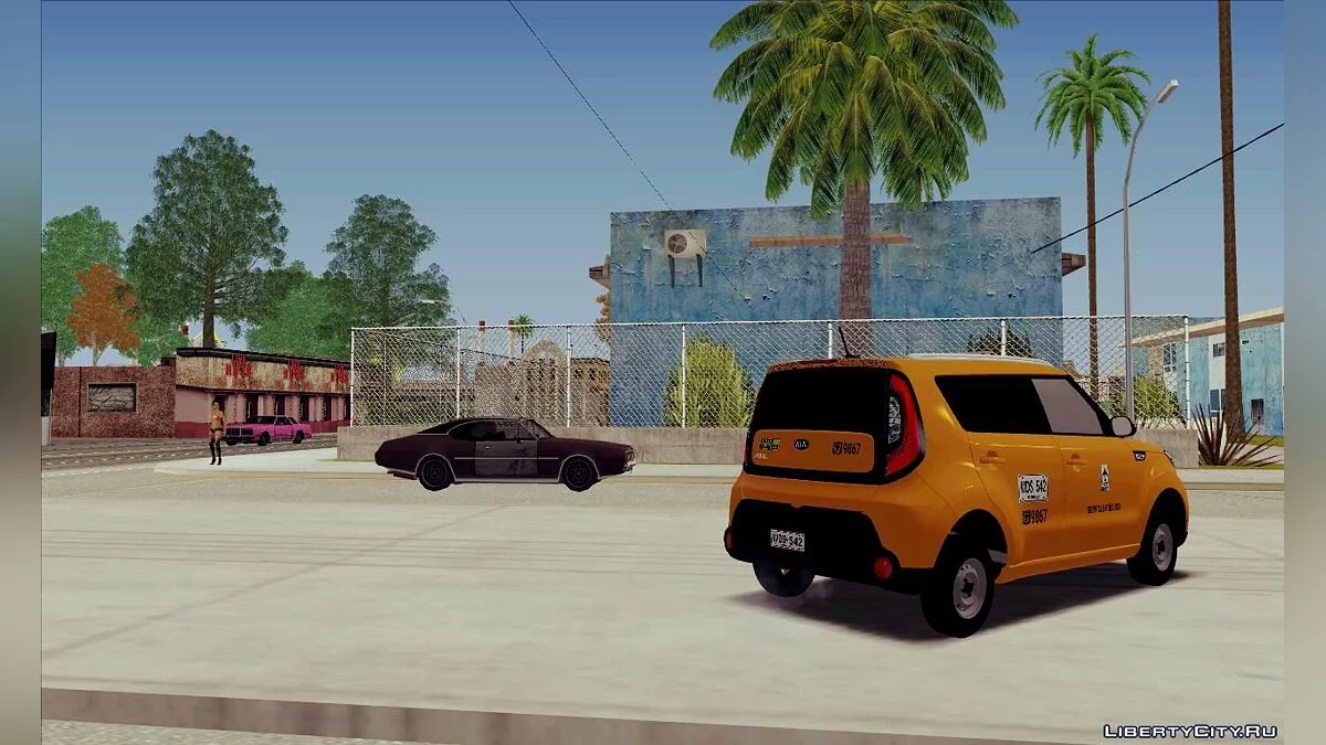 Kia Soul 2015 Colombian Taxi / GTA San Andreas