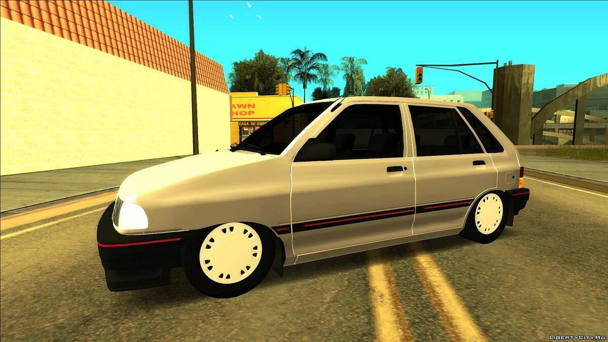 Kia Pride Hatchback Kafkhab / GTA San Andreas