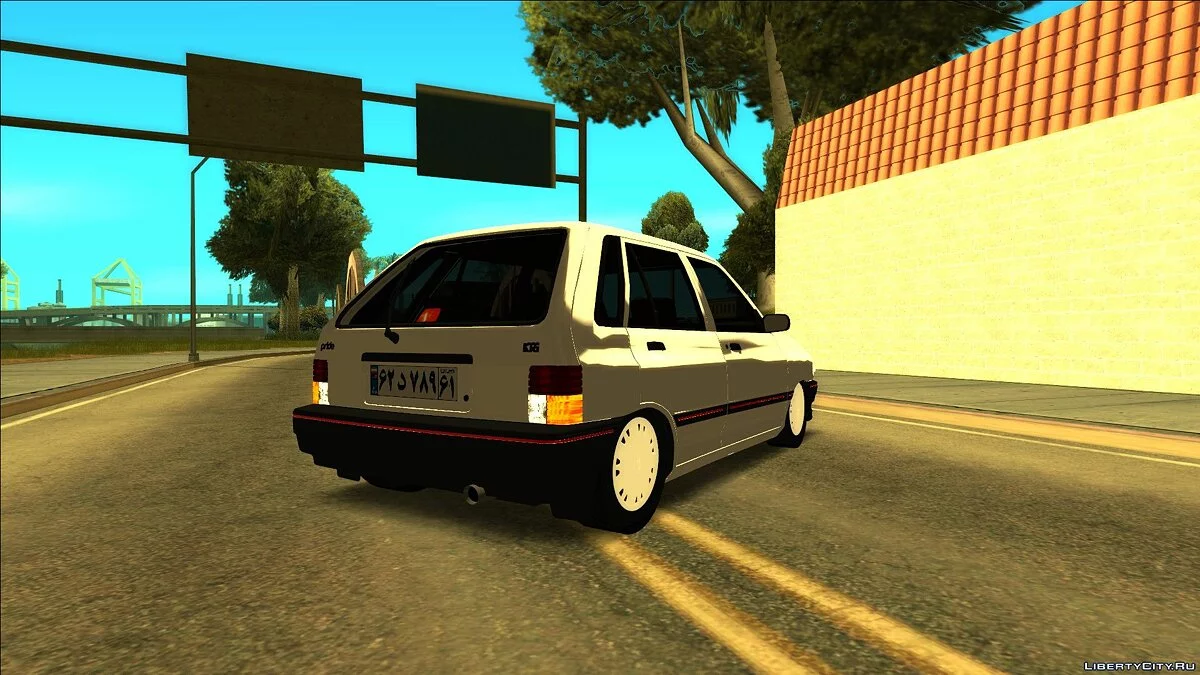 Kia Pride Hatchback Kafkhab / GTA San Andreas