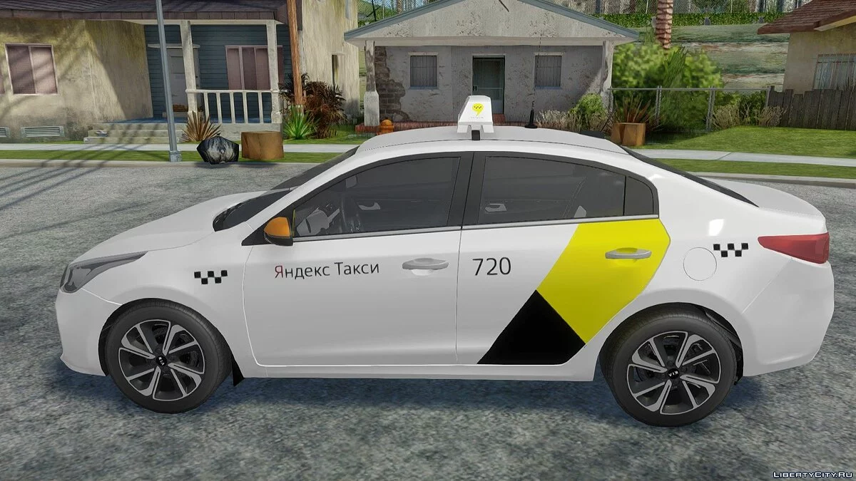 Kia Rio - Yandex Taxi / GTA San Andreas