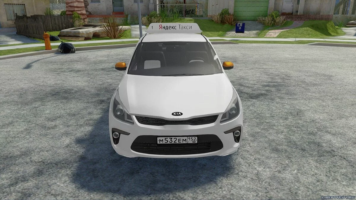 Kia Rio - Yandex Taxi / GTA San Andreas