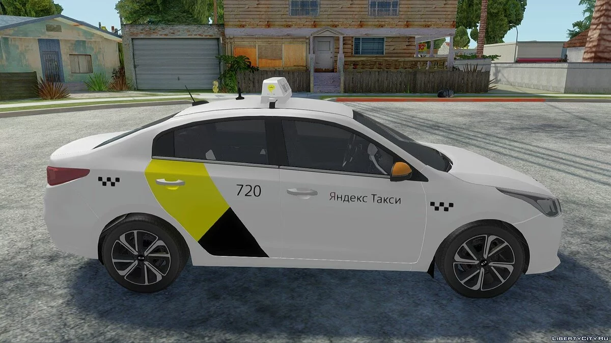 Kia Rio - Yandex Taxi / GTA San Andreas