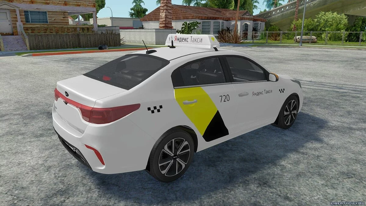 Kia Rio - Yandex Taxi / GTA San Andreas