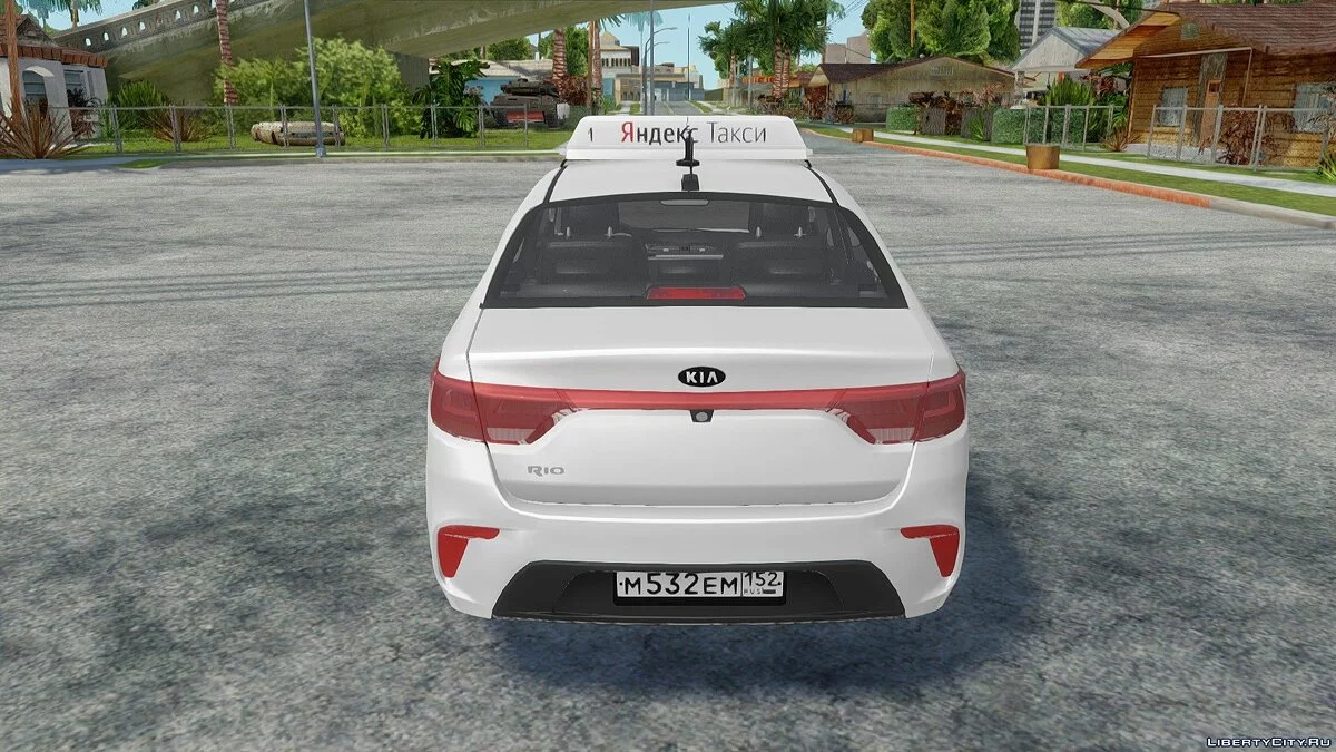Kia Rio - Yandex Taxi / GTA San Andreas