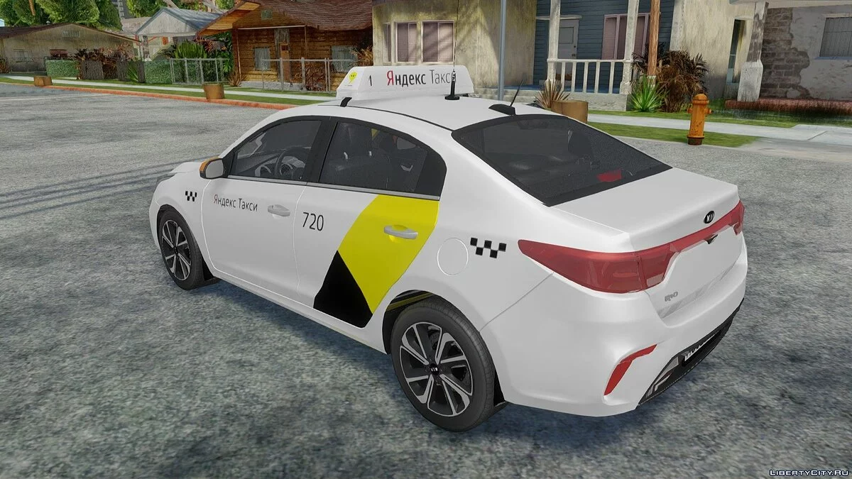 Kia Rio - Yandex Taxi / GTA San Andreas