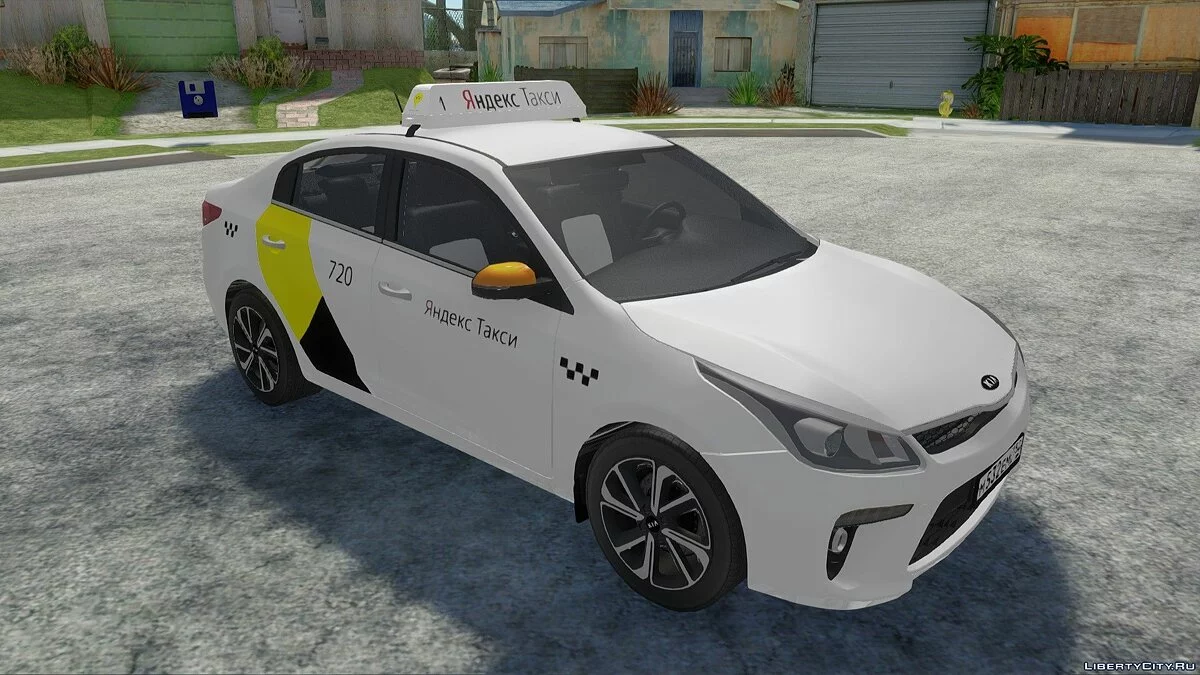 Kia Rio - Yandex Taxi / GTA San Andreas