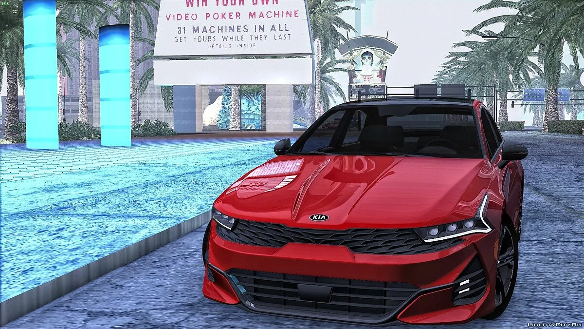 Kia K5 GT-Line 2020 / GTA San Andreas