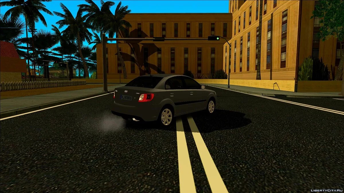 كيا ريو II سيدان / جي تي إيه سان أندرياس