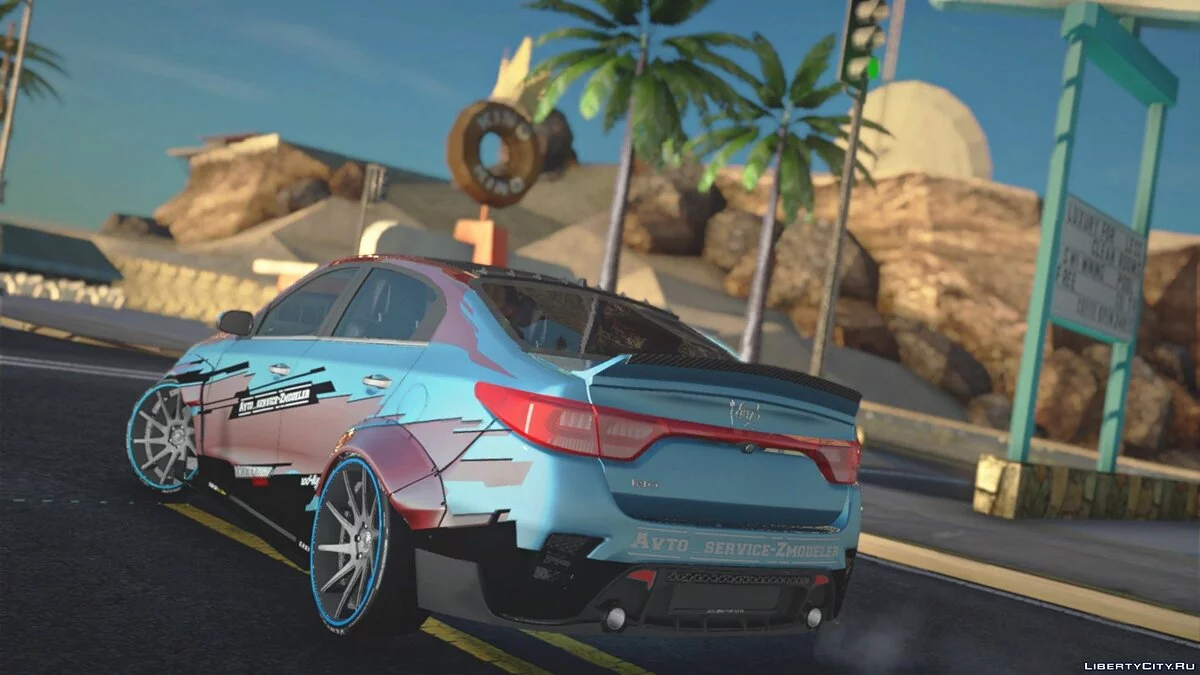 Kia Rio 4 2017 / GTA San Andreas