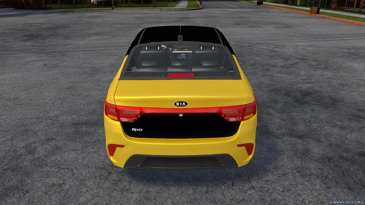 起亚力拓 '17 - 明亮的出租车 / GTA San Andreas
