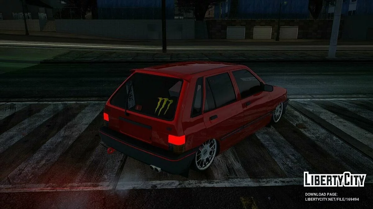 Kia Pride Hatchback / GTA San Andreas