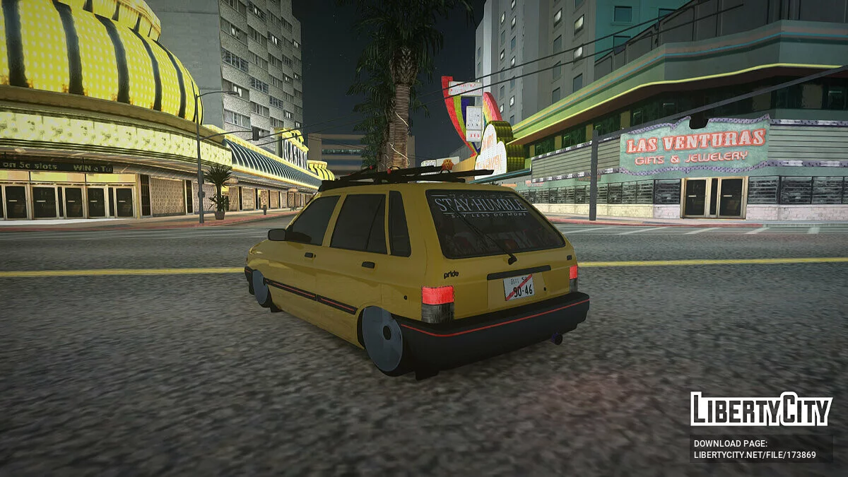 Kia Pride Coréenne / GTA San Andreas