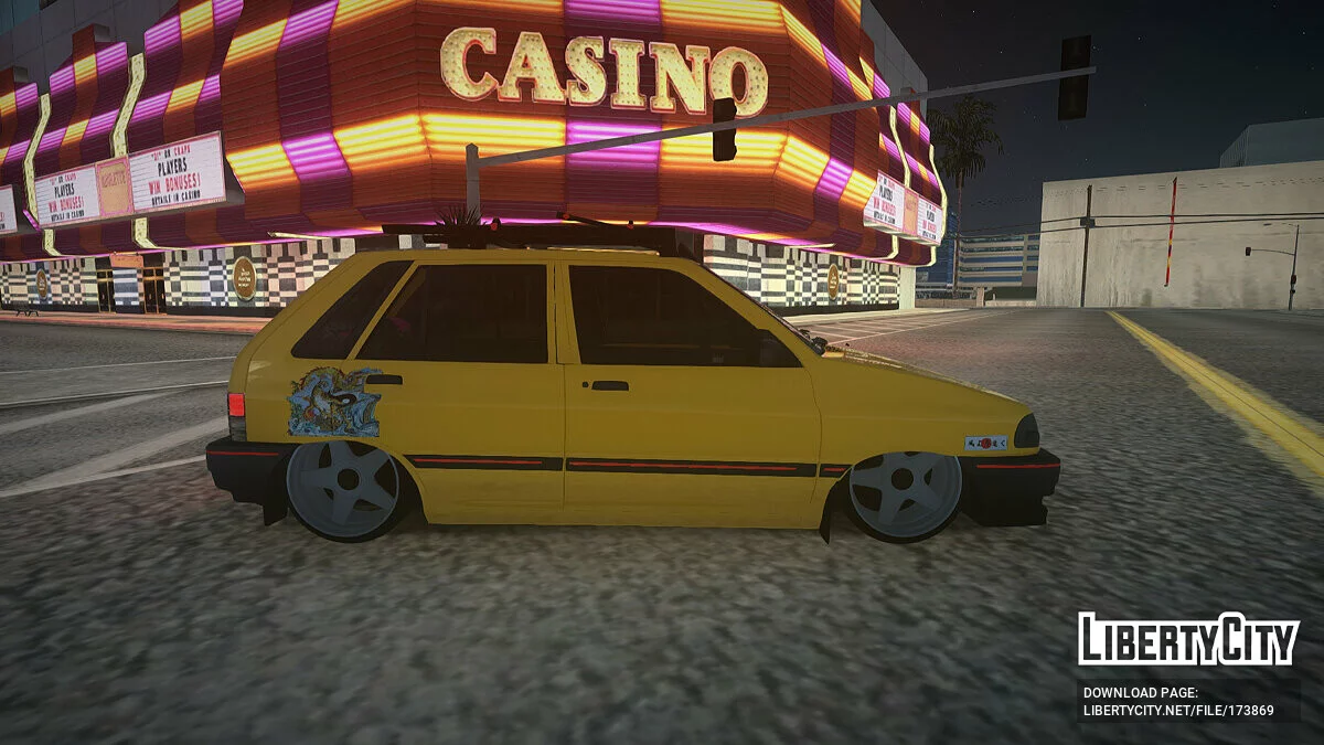 Kia Pride Coréenne / GTA San Andreas