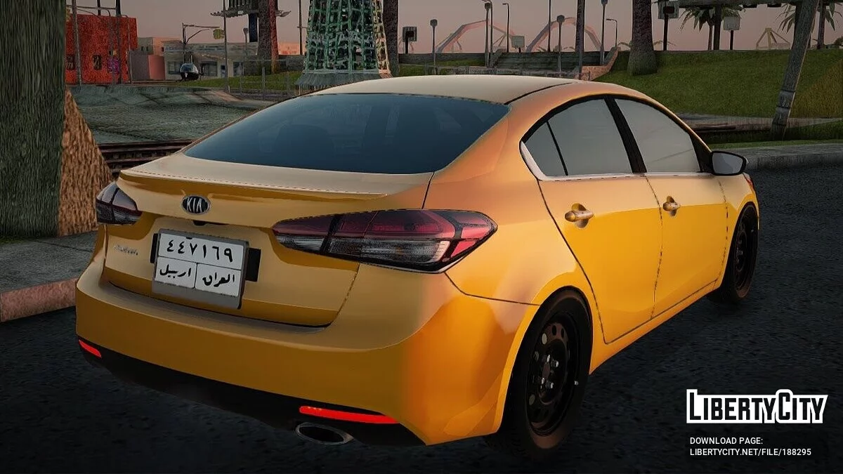 Kia Cerato Taxi Baghdad / GTA San Andreas