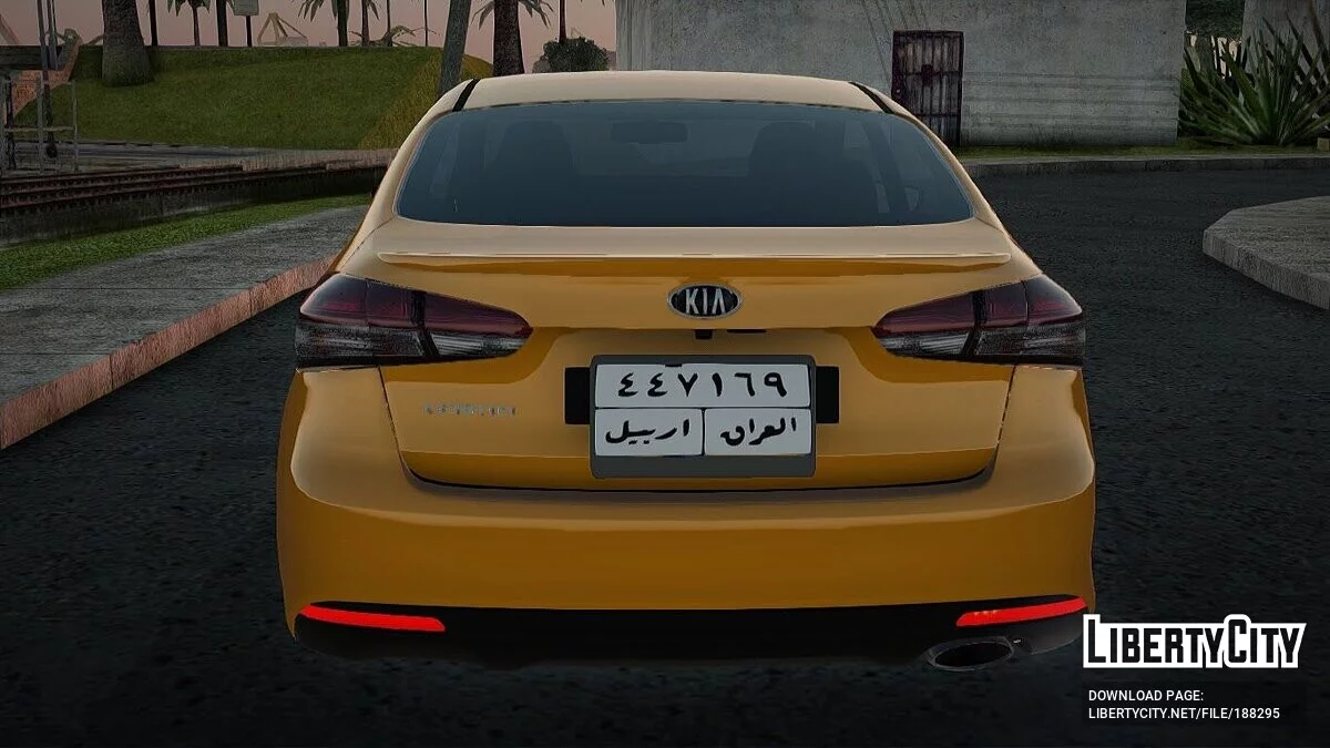 Kia Cerato Taxi Baghdad / GTA San Andreas