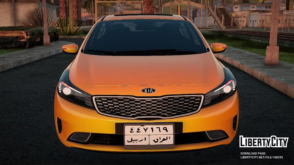 Kia Cerato Taxi Baghdad / GTA San Andreas